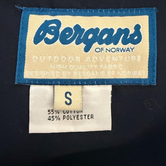 Vintage Bergans of Norway Hooded Windbreaker Jacket Small Biathlon Embroidery - Picture 13 of 15